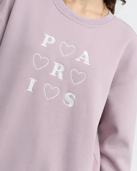 Polera Gaia Lila Claro