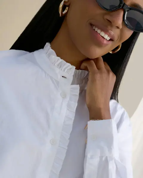 Blusa Adara Blanco Optico