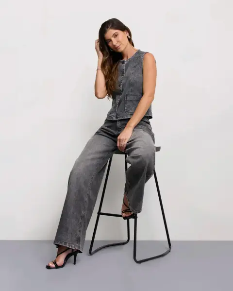 Jean Rayza Light Grey