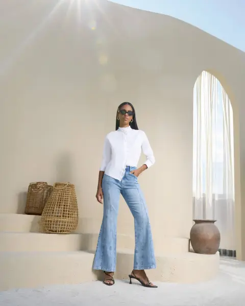 Blusa Adara Blanco Optico