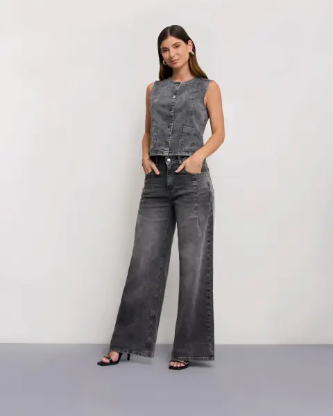 Jean Rayza Light Grey