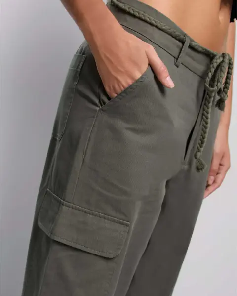Pantalón Brisel Verde Dusty