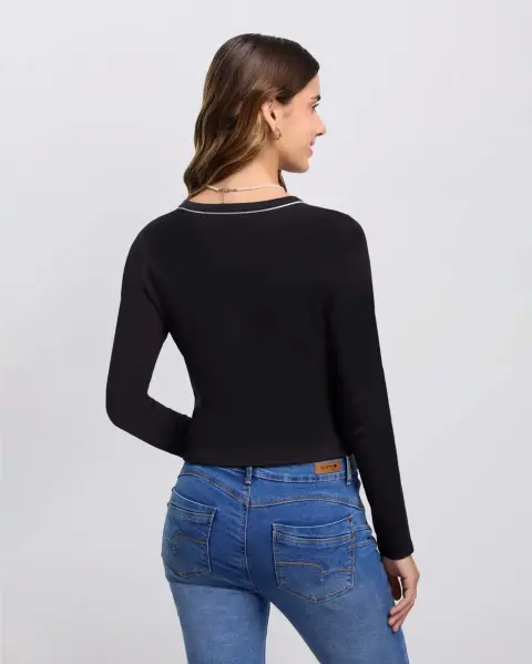 Polo Caro Negro New