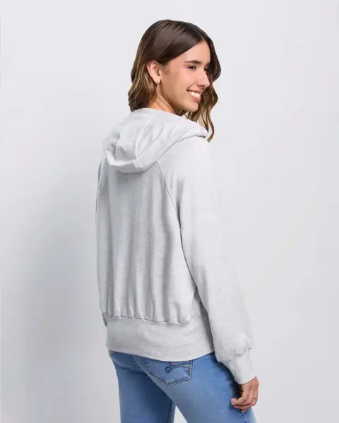 Casaca Grayce Grey Melange