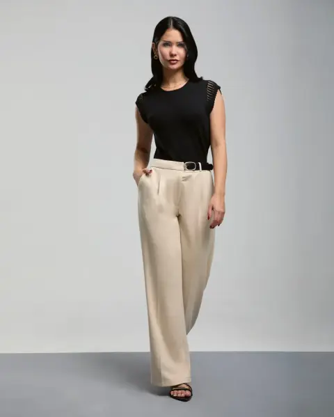 Pantalón Iris Beige Sand