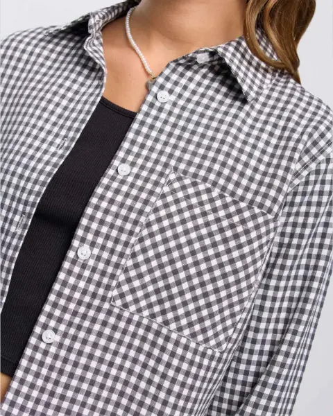 Blusa Betsy Gris Iron