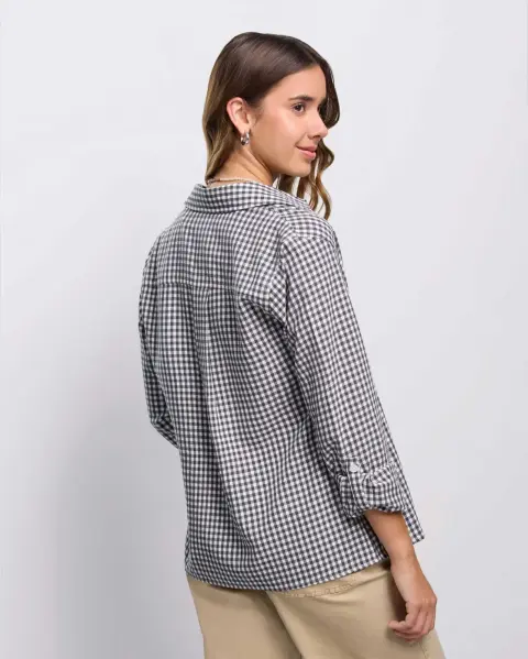 Blusa Betsy Gris Iron