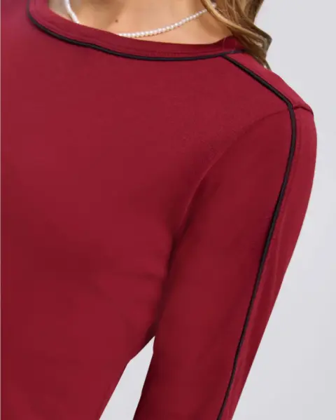 Polo Caro Rojo Garnet