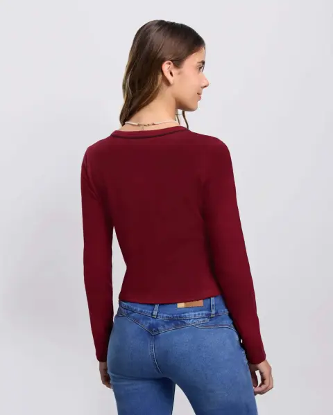 Polo Caro Rojo Garnet