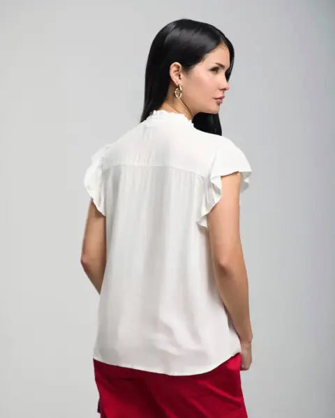 Blusa Ruth Blanco Optico