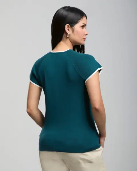 Polo Juliet Turquesa Teal