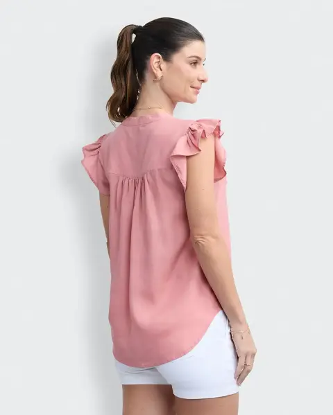 Blusa Mary Rosa