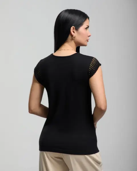 Polo Venus Negro New