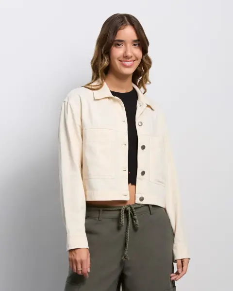 Casaca Caral Beige Crema
