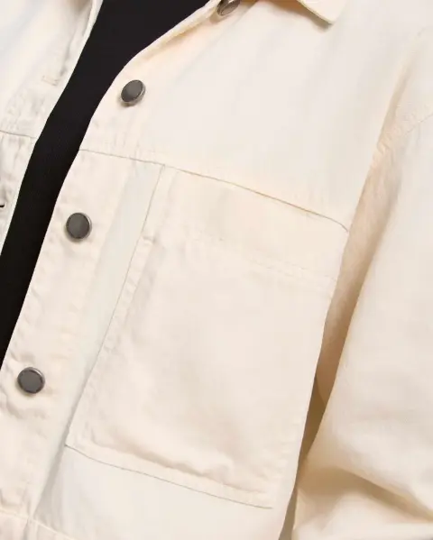 Casaca Caral Beige Crema