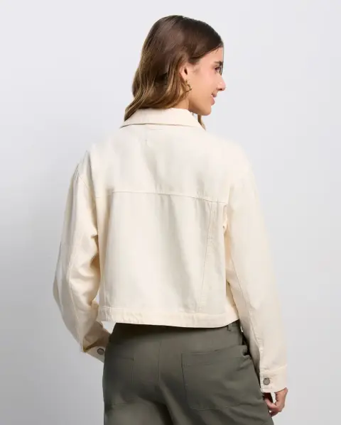 Casaca Caral Beige Crema