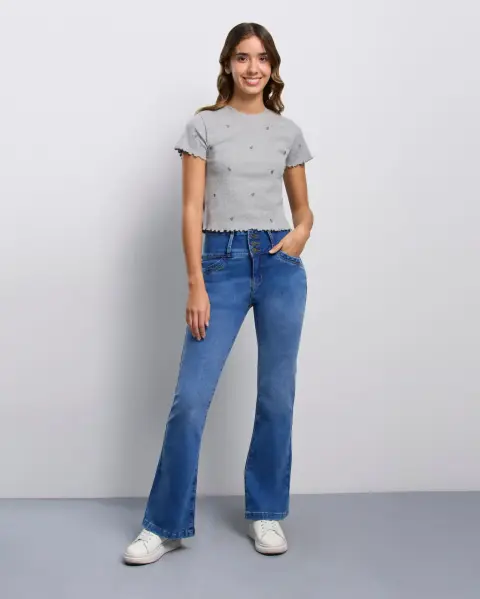 Polo Kate Plomo Melange