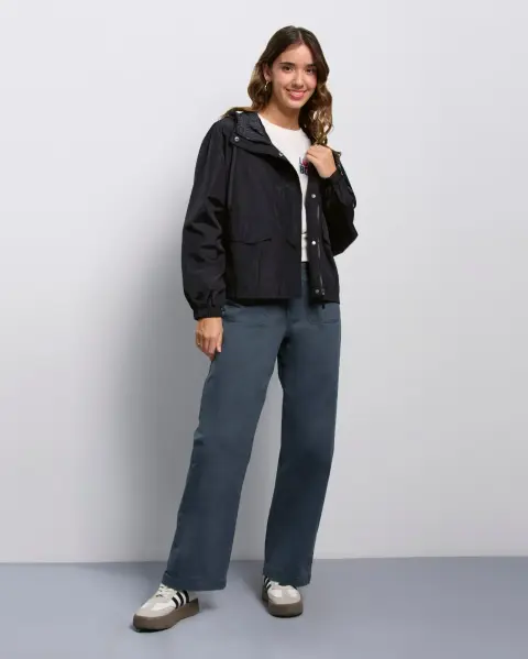 Casaca Brisa Negro New