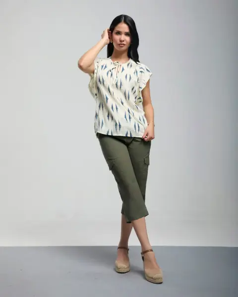 Blusa Vale Azul Nautico