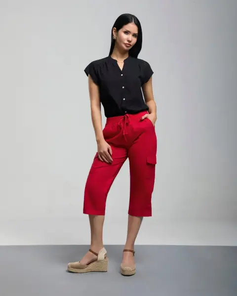Blusa Cata Solid Negro New