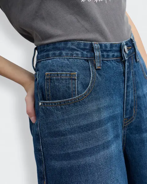 Pantalón Ainara Dark Wash