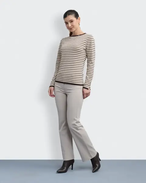 Polo Cami List Beige