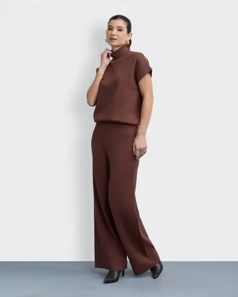 Polo Mariah Marron Pecana