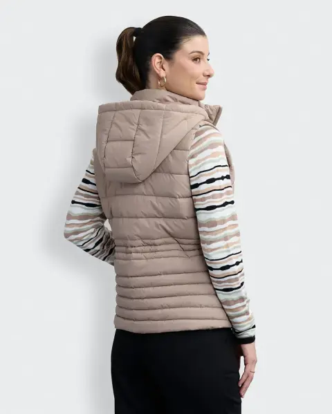 Chaleco Paola Beige Oscuro