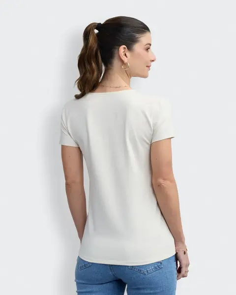 Polo Romelia Crema Pastel