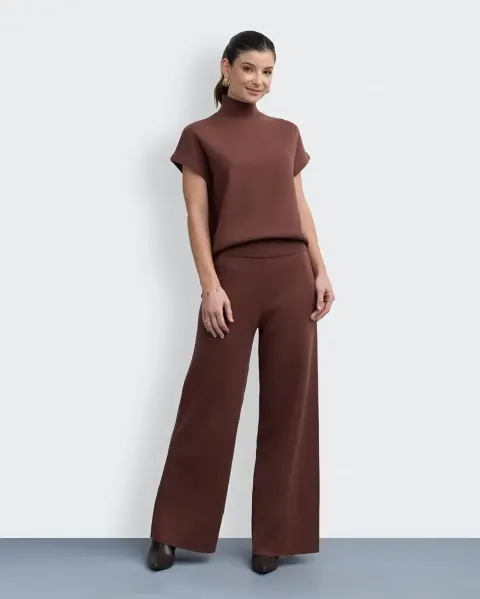 Pantalón Mariah Bot Marron Pecana