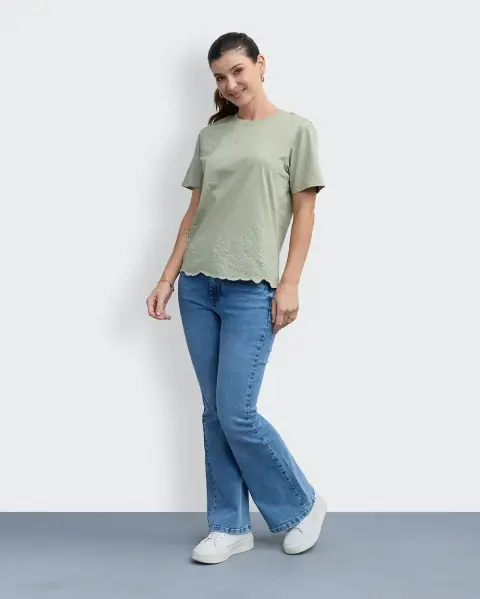 Polo Yasmin Verde Salvia