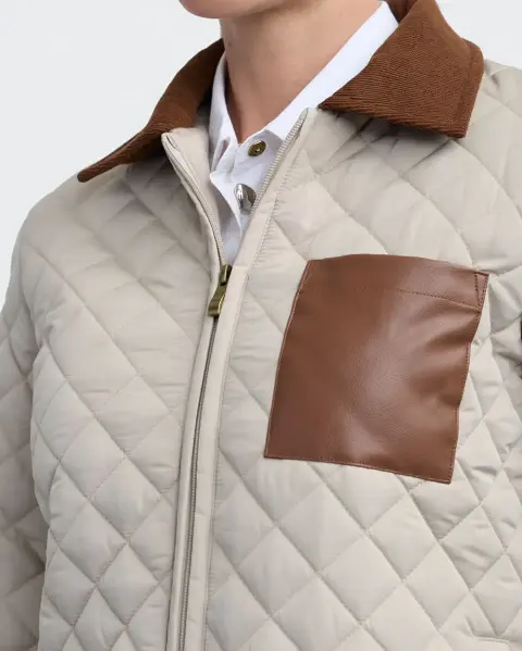Casaca Amonet Crema Pastel