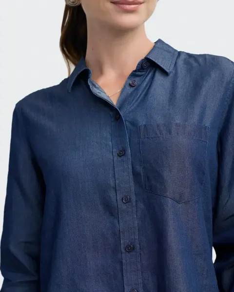 Blusa Belinda Dark Wash