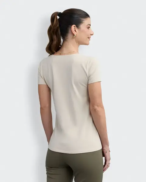 Polo Romina Beige Crema