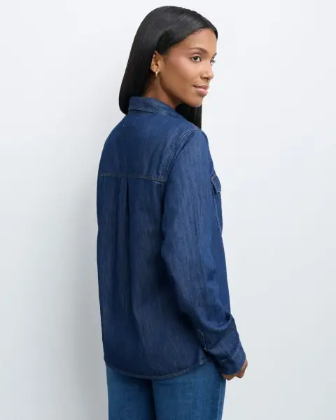 Blusa Monik Dark Wash