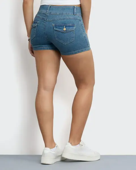 Short Damaris Dirty Wash
