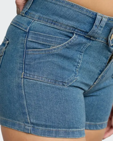 Short Damaris Dirty Wash