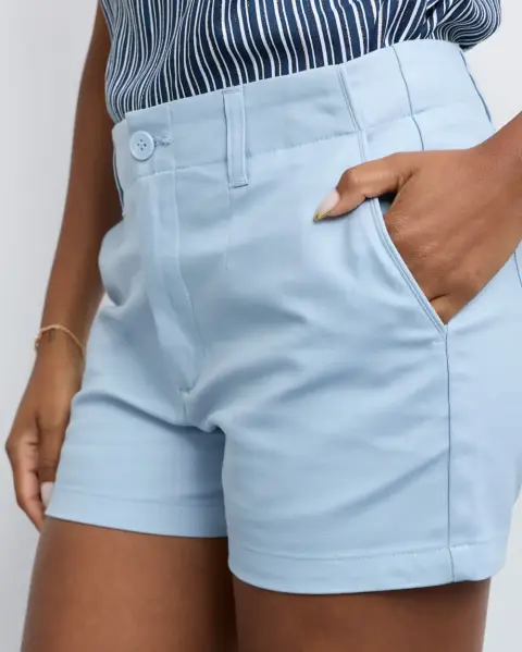 Short Maddyson Celeste Agua