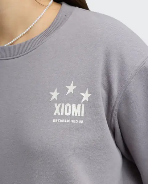 Polera Dayami Gris Castor