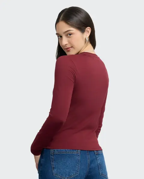 Polo Daiara Guinda Rubí