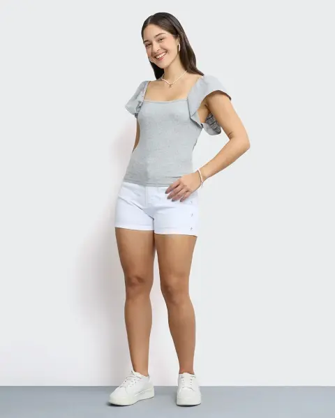 Polo Jas Gris Melange