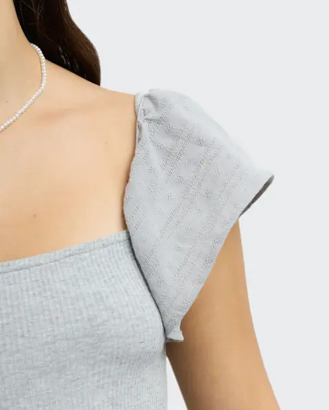 Polo Jas Gris Melange