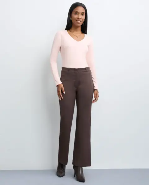 Pantalón Xoana Marron Chocolate