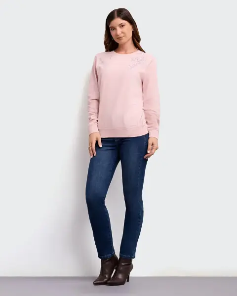 Polo Layali Rosado Vintage