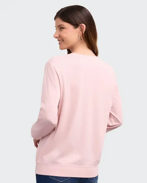 Polo Layali Rosado Vintage