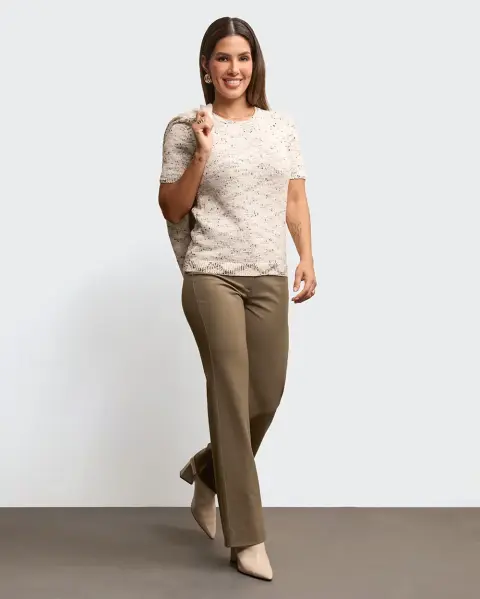 Chompa Corinel Beige Crema