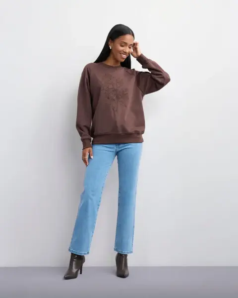 Polera Marangely Marron Coffee
