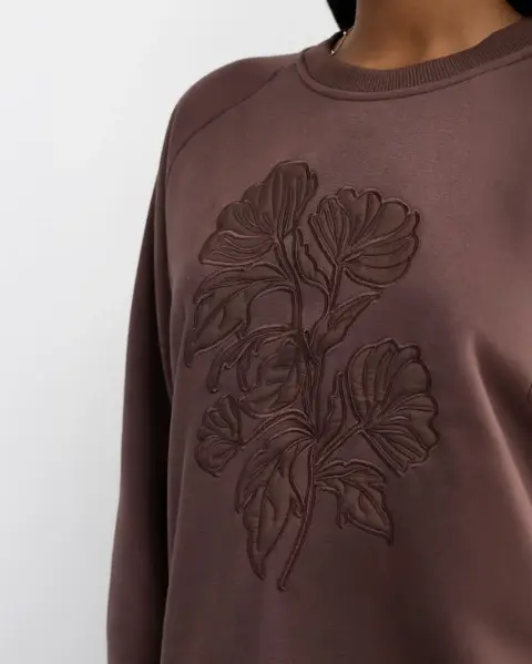 Polera Marangely Marron Coffee