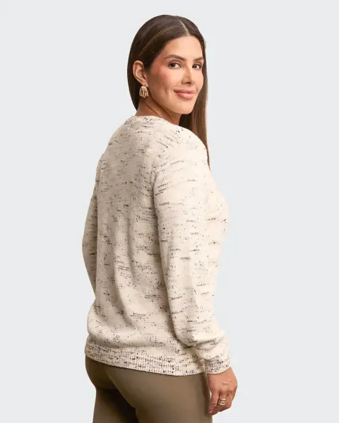 Chompa Corinel Beige Crema