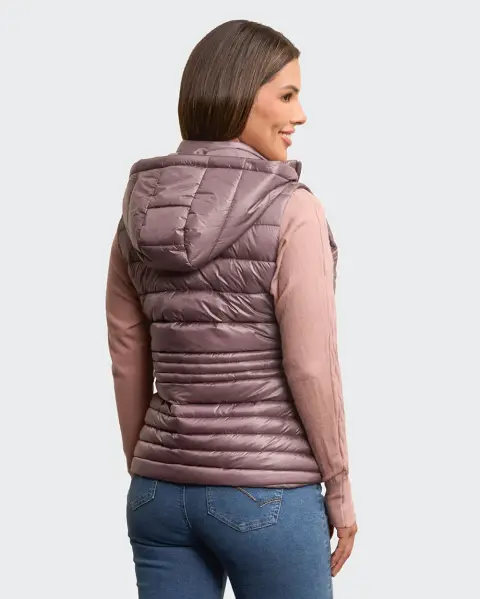 Chaleco Paola Morado Argyle